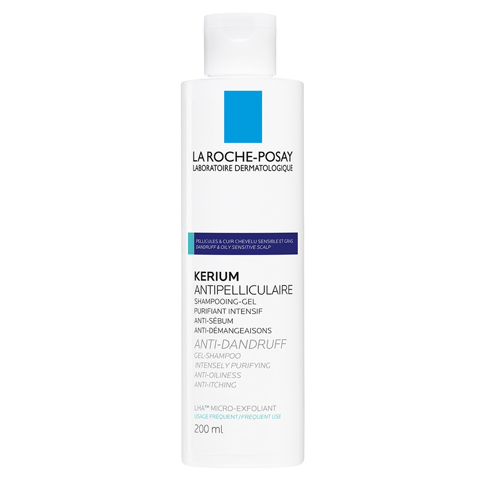 Imagen de La Roche Posay Kerium champú anticaspa-grasa 200ml