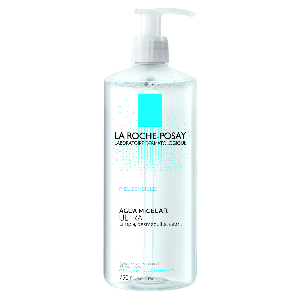 Imagen de La Roche Posay agua micelar p. sensible 750ml