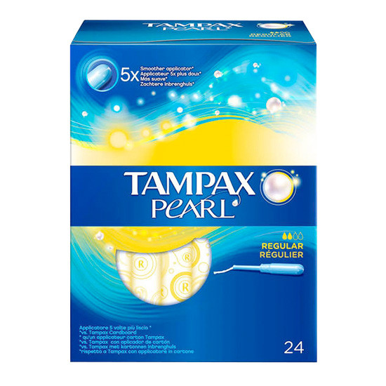 Imagen de Tampax tampones pearl regular 24 uds