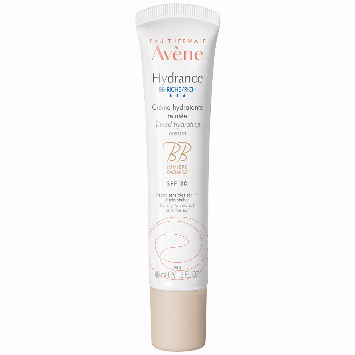 Imagen de Avene hydrance bb rica crema SPF-30 40 ml