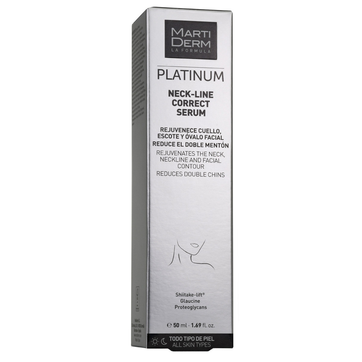 Imagen de MartiDerm Platinum Neck Line Correct Serum 50ml