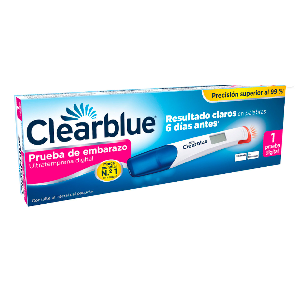 Imagen de Clearblue test embarazo ultratem digital