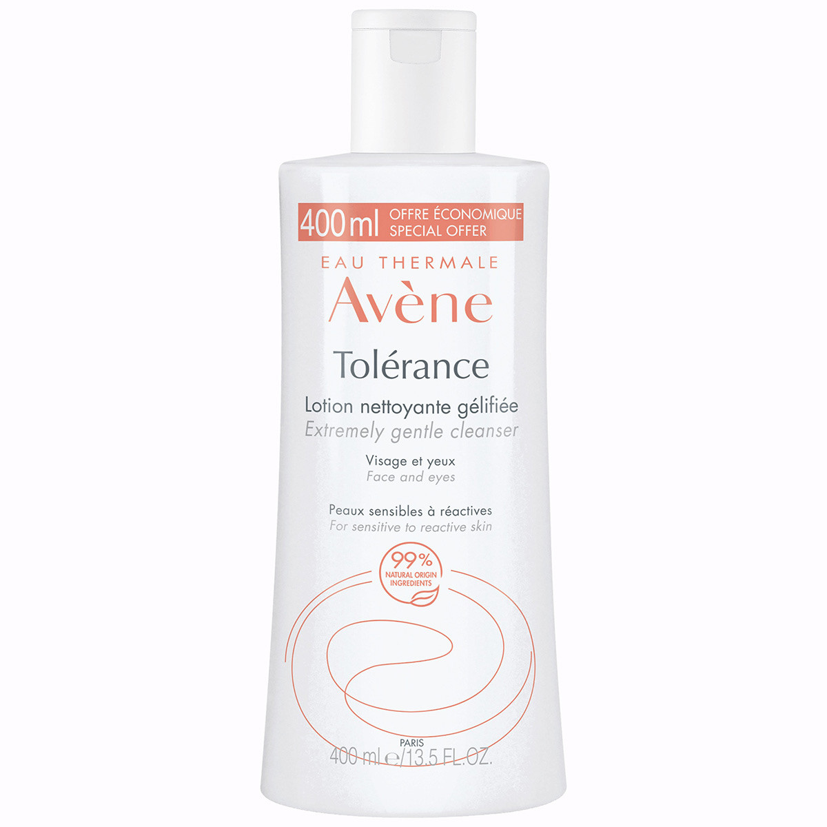 Imagen de Avene tolérance loción limpiadora gelificada 400ml