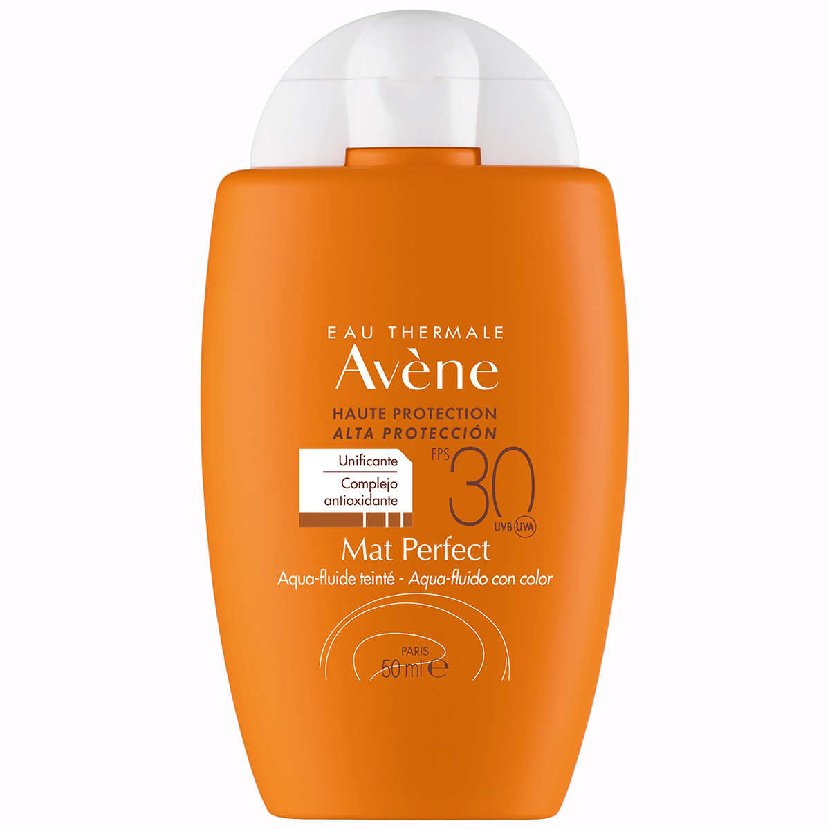 Imagen de Avene mat perfect 30+ aqua fluido color