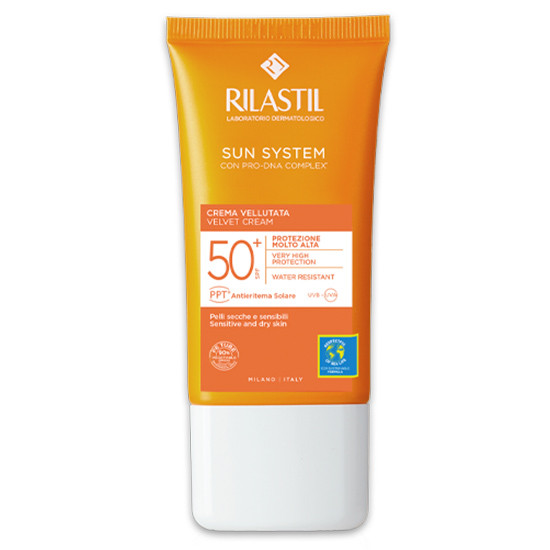 Imagen de Rilastil sun system 50 crema velluto 50 ml