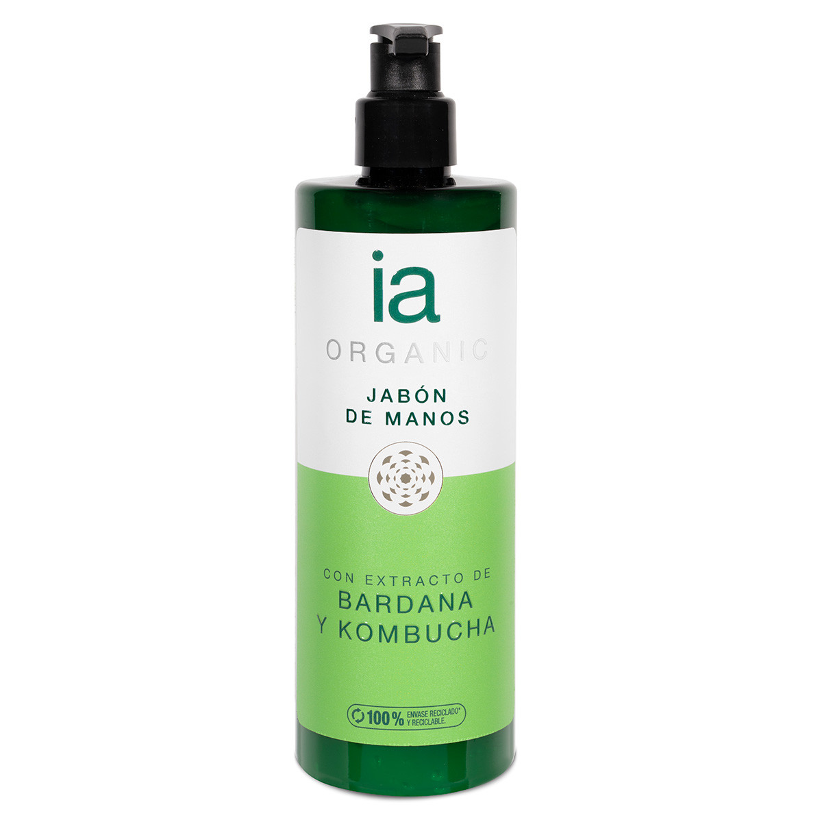 Imagen de Interapothek jabón de manos organic bardana y kombucha 400ml